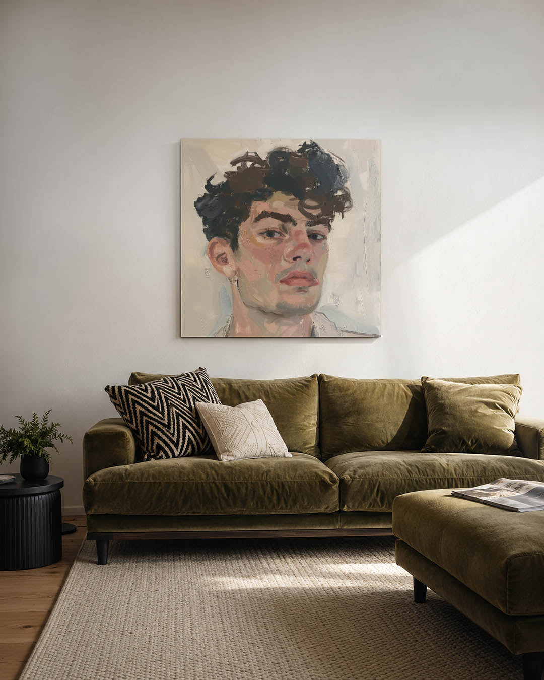 Portretstudie Kunstwerk
