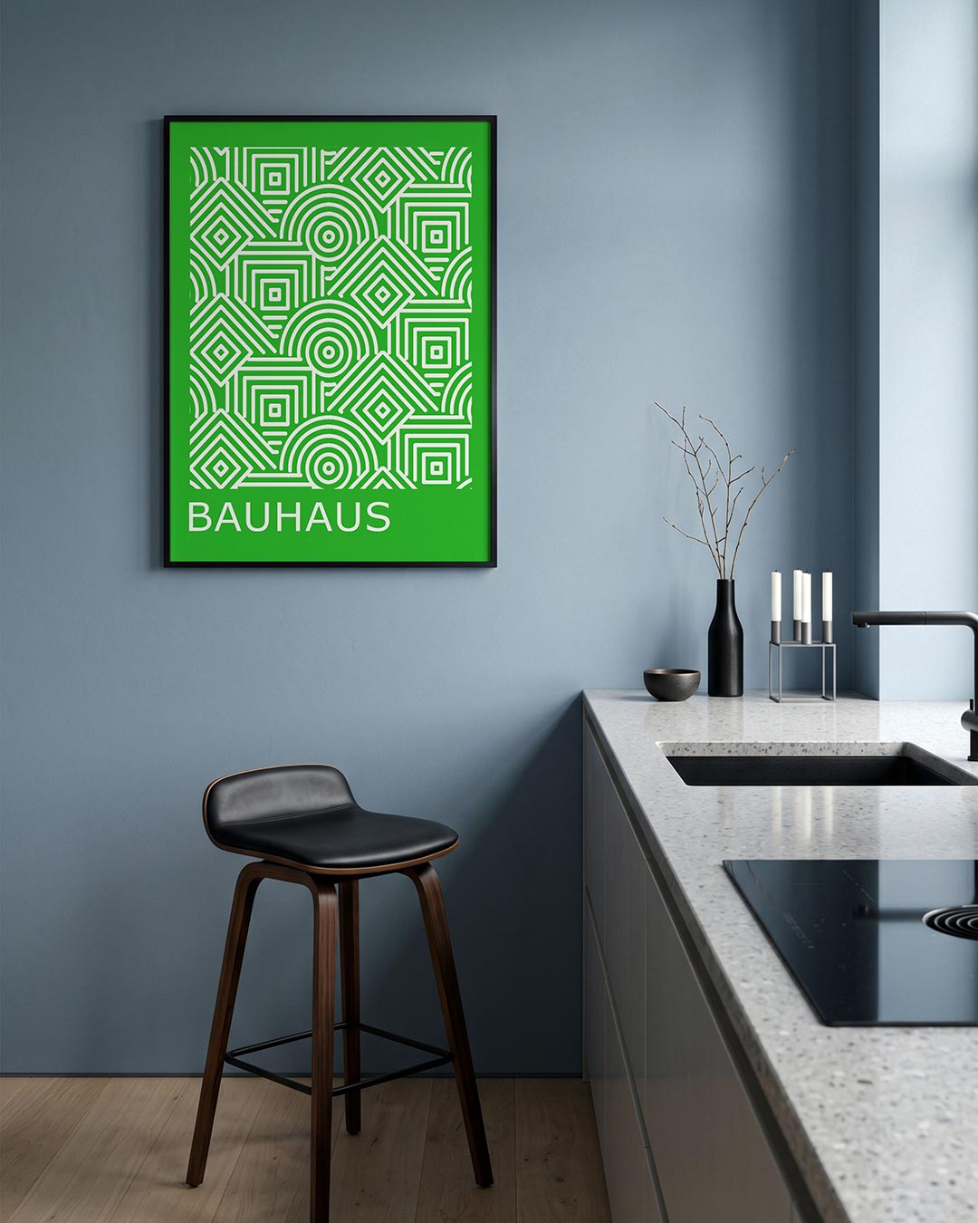 Lijnen en patronen Poster