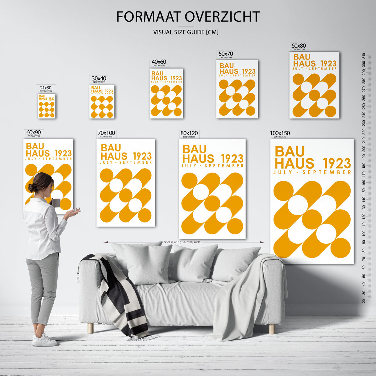 Vorm en kleur Poster