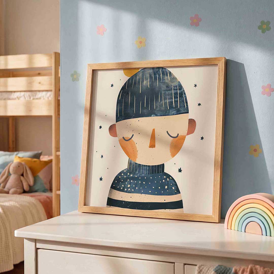 Slapende figuur Poster