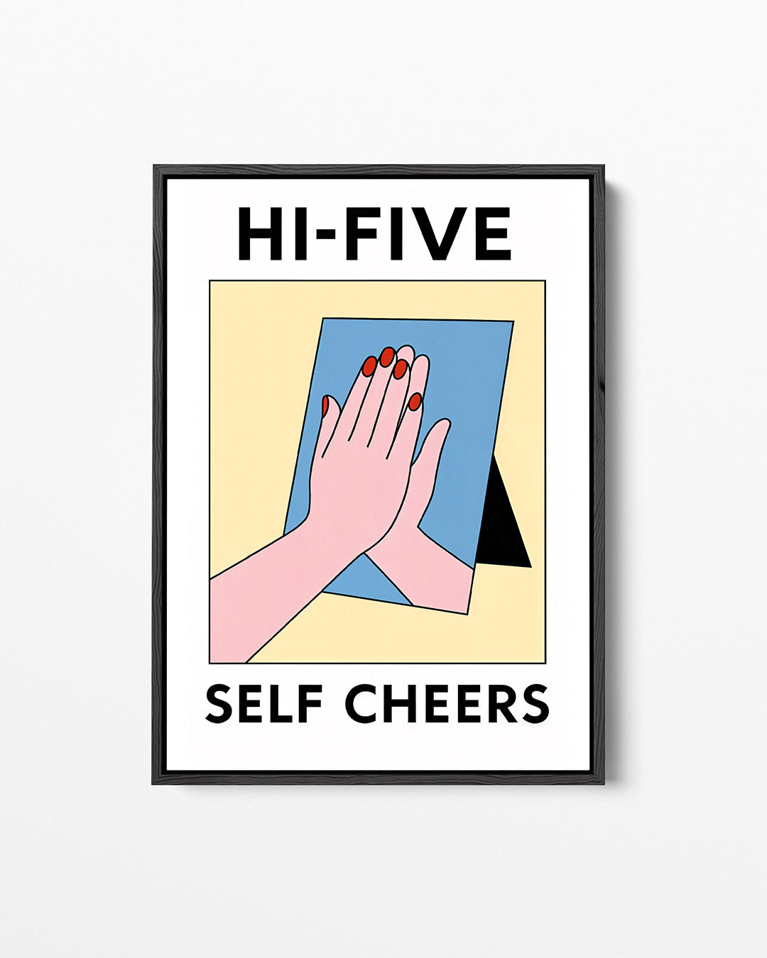 Vrolijke handen Kunstwerk