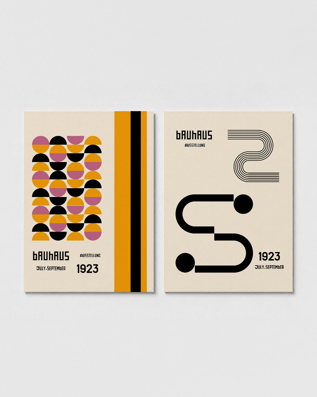 Vormen en vlakkenspel Posterset