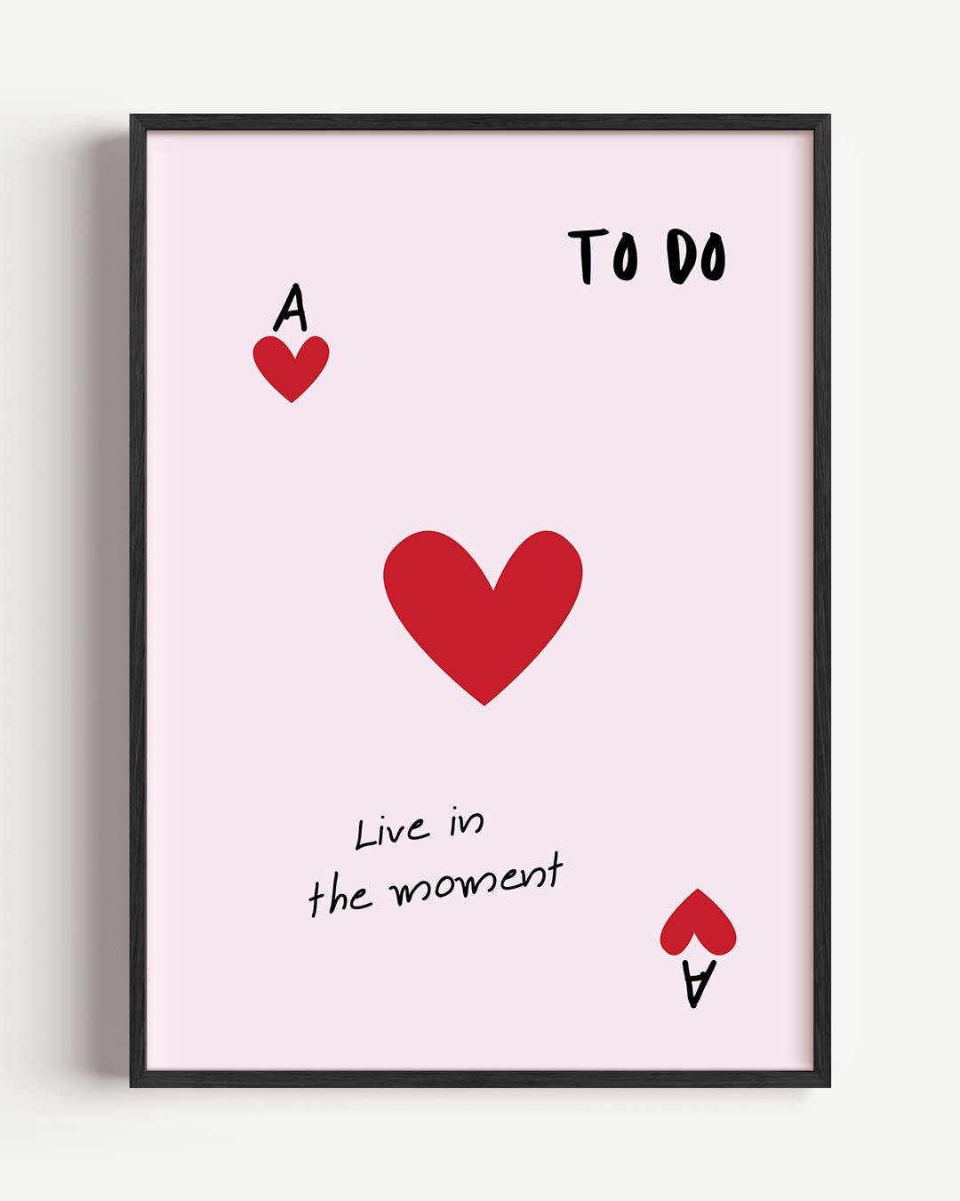 Romantische Hart Poster-WallArtistic