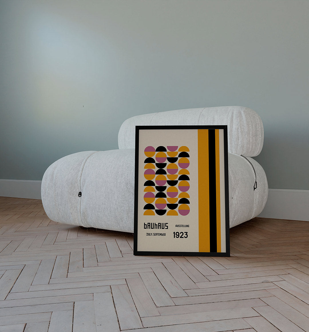 Vormritme en kleur Poster
