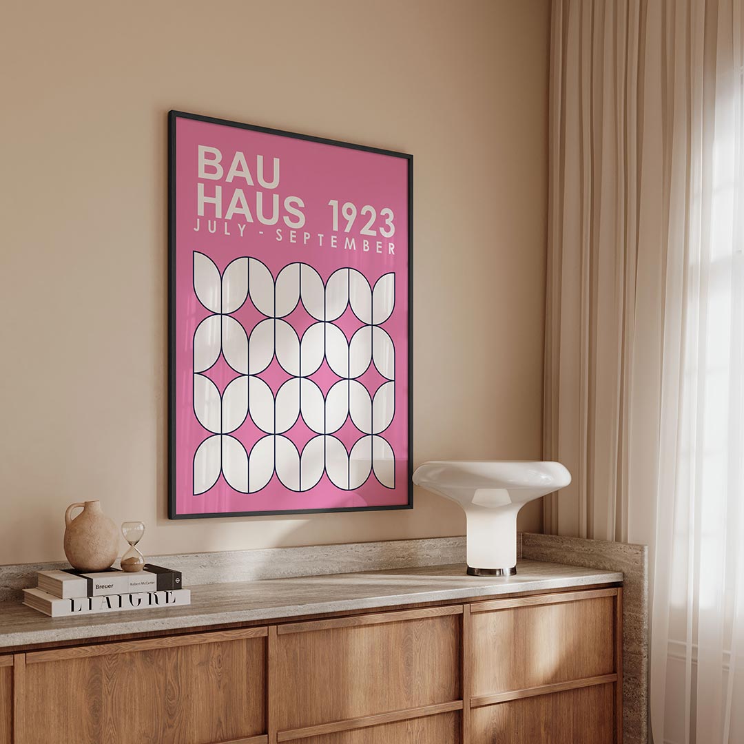 Vormritme en kleur Poster