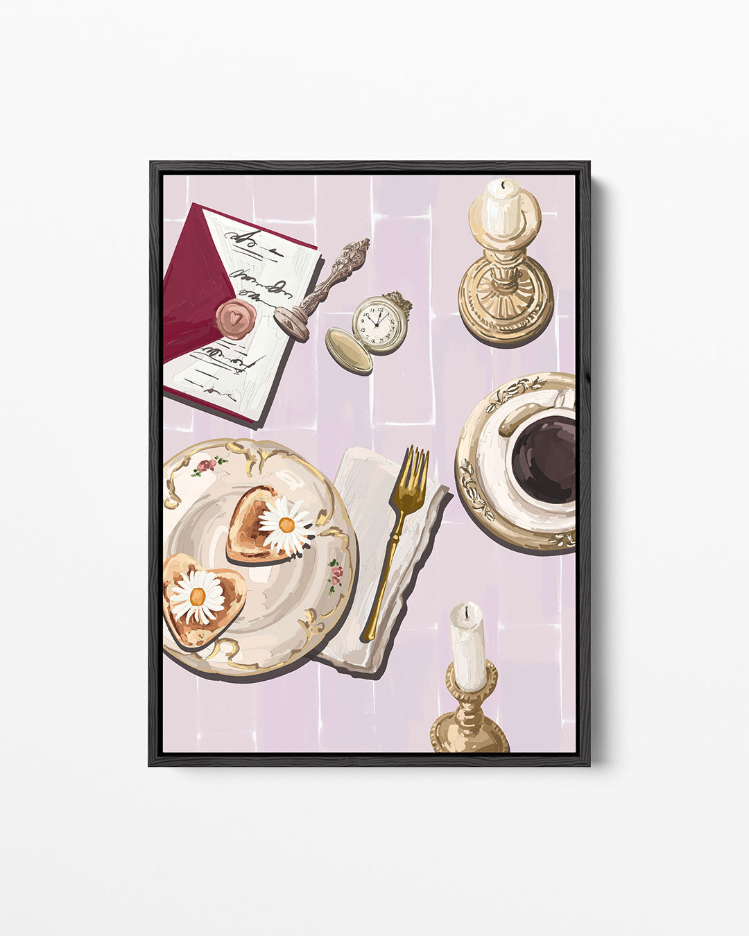 Elegante tafelscène Kunstwerk