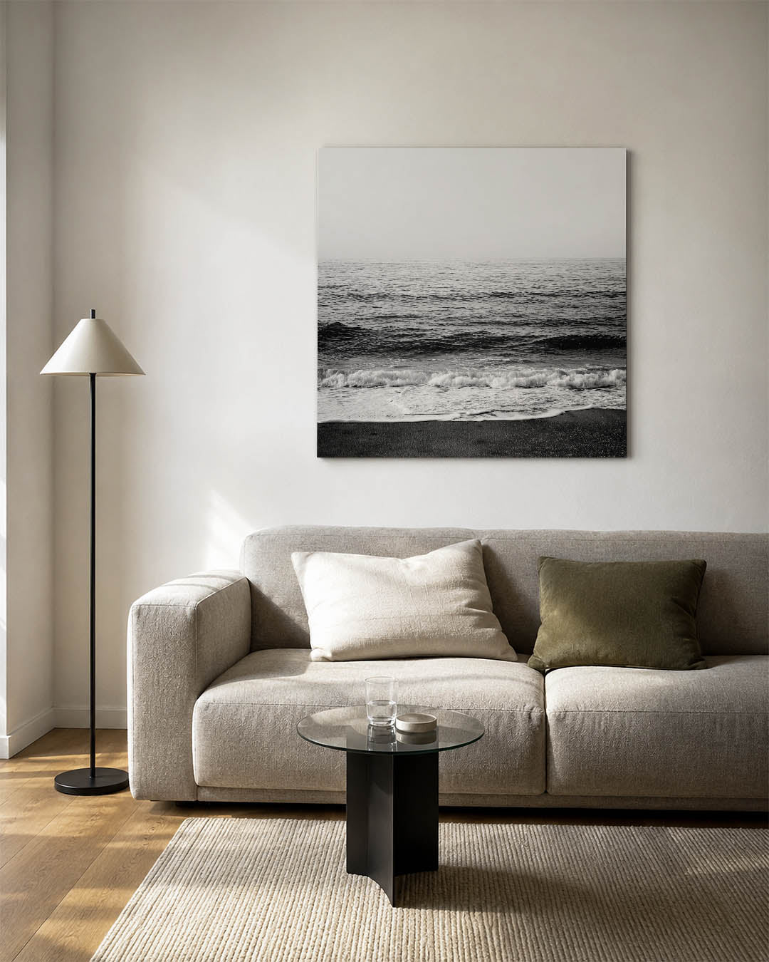 Rustige zee Kunstwerk