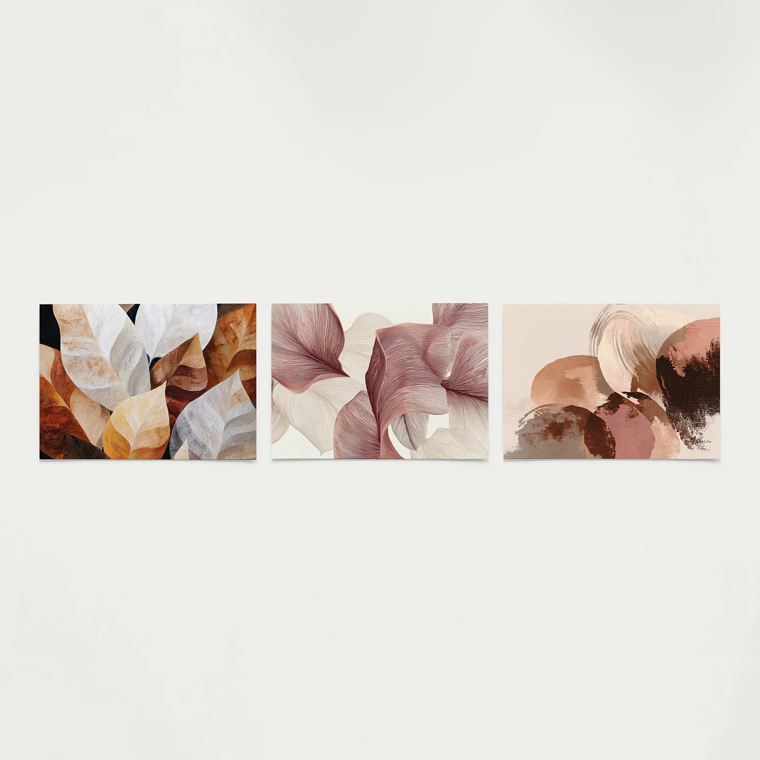 Bladvormen harmonie Posterset