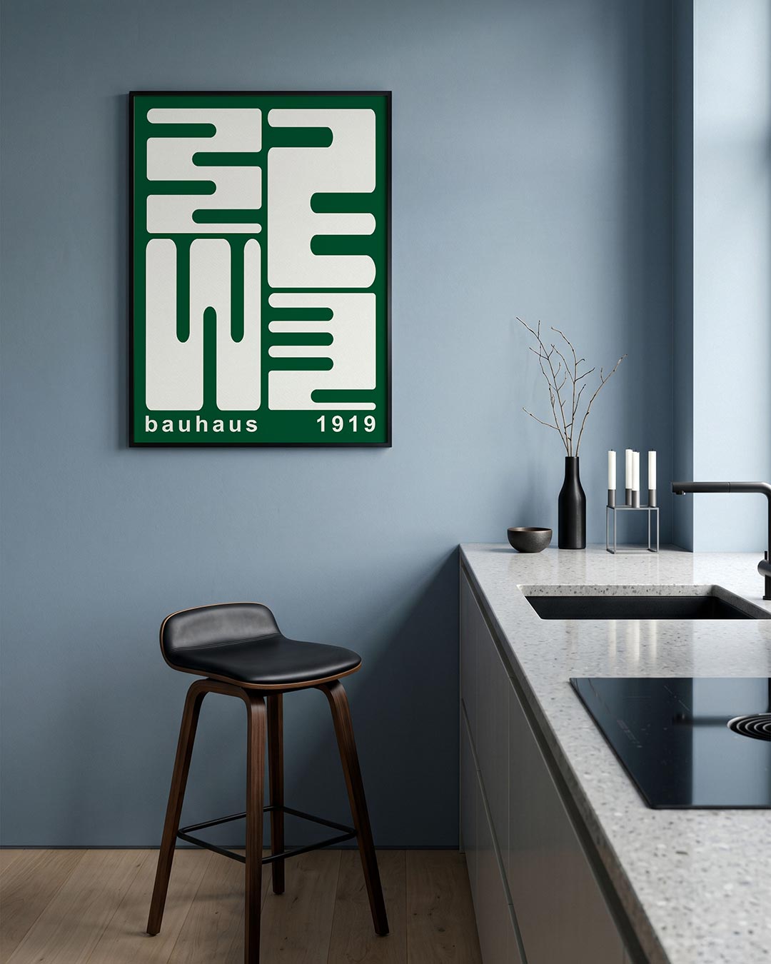 Lijnen en vlakken Poster