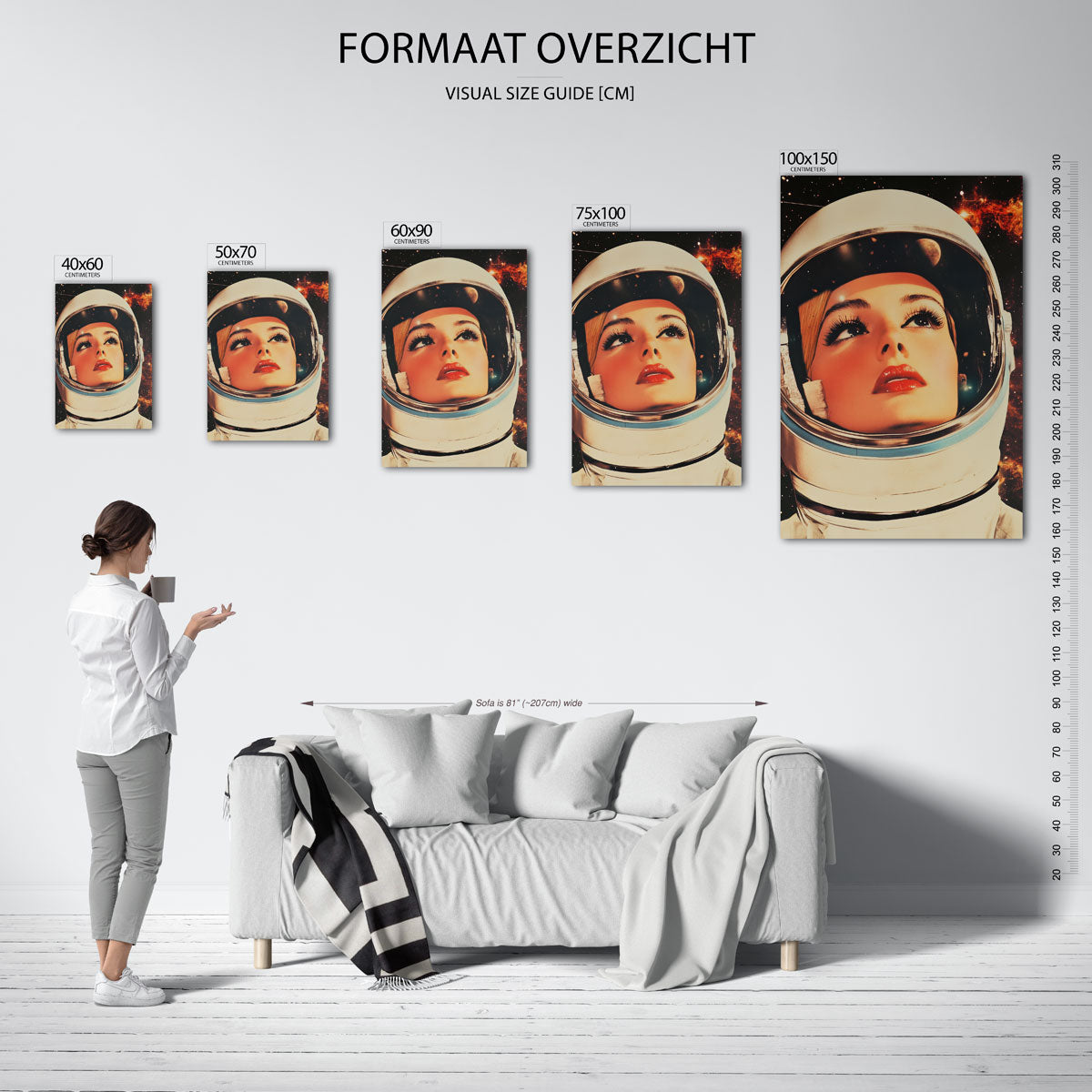 Kosmische droom Kunstwerk