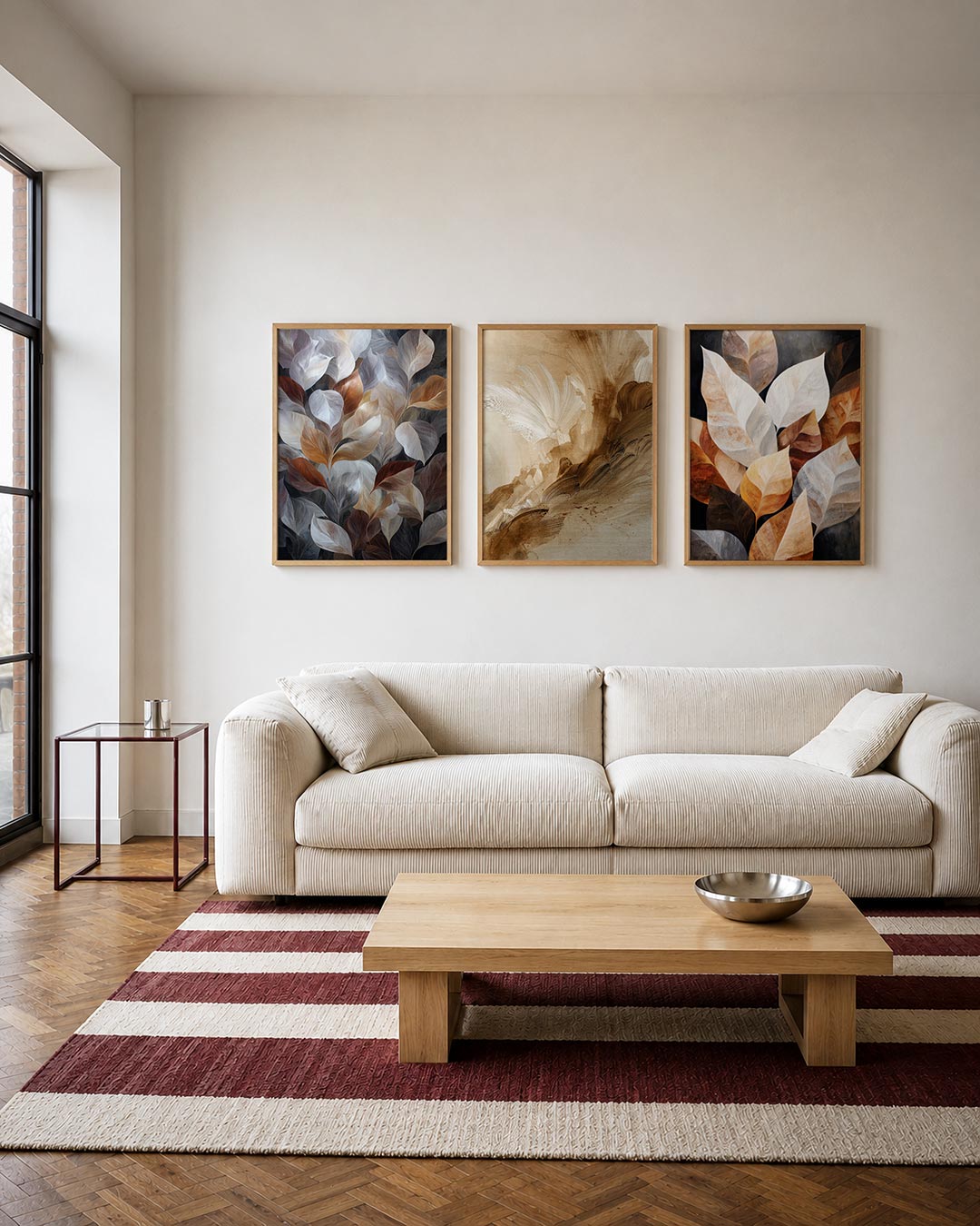 Bladpatroon harmonie Posterset