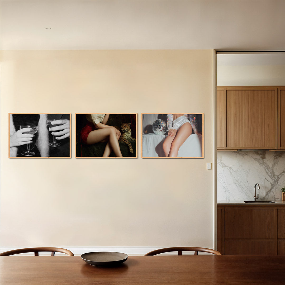 Elegante handen Posterset