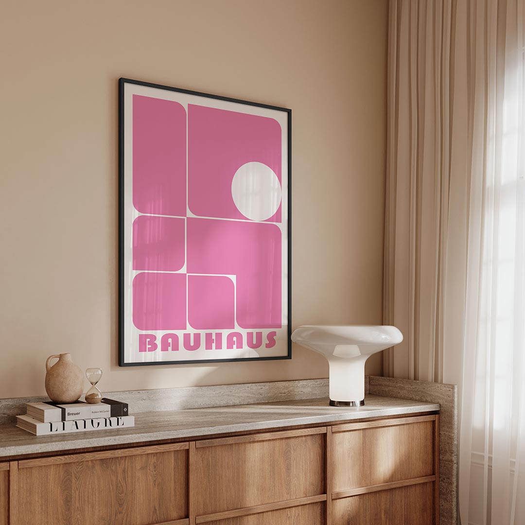 Vormen en vlakken Poster