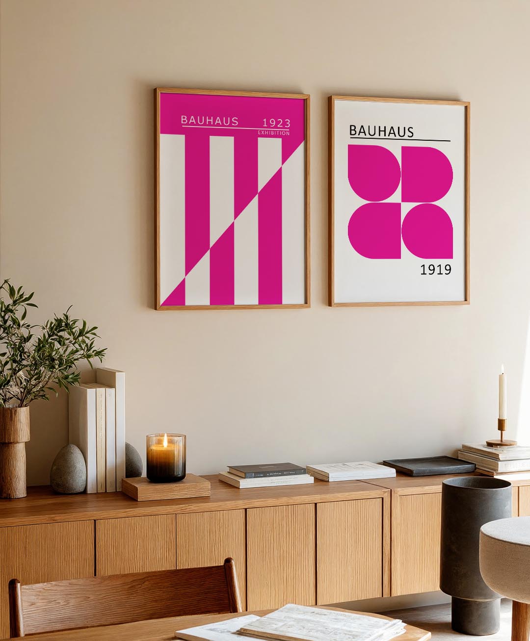 Kleur en lijnen Posterset