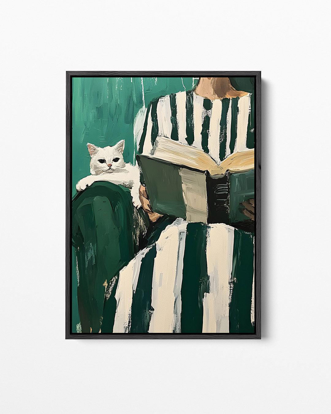 Gestreepte rust Kunstwerk