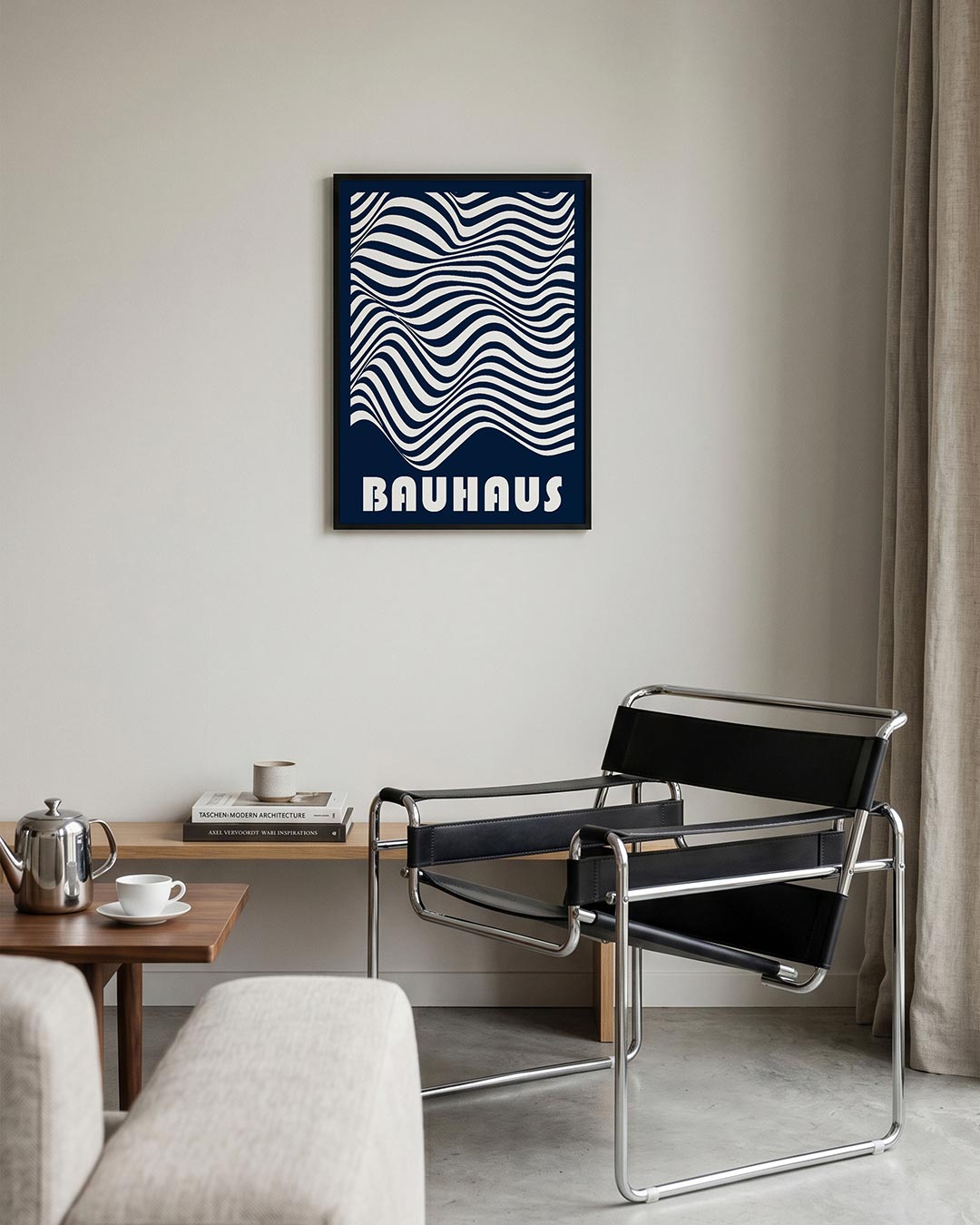Golvend lijnenspel Poster