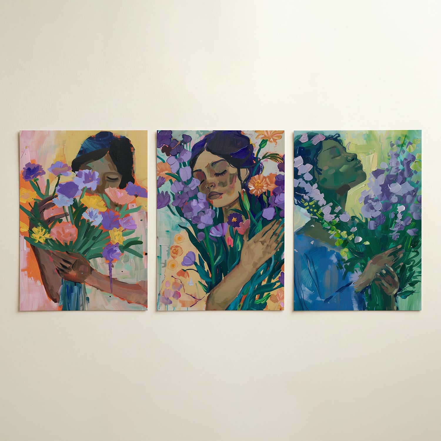 Bloemrijke harmonie Posterset