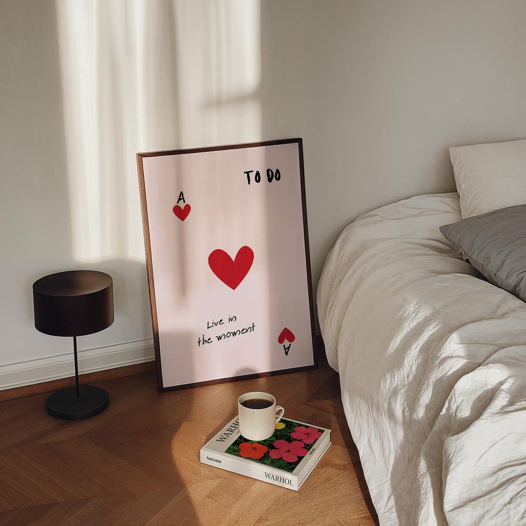 Romantische Hart Poster-WallArtistic