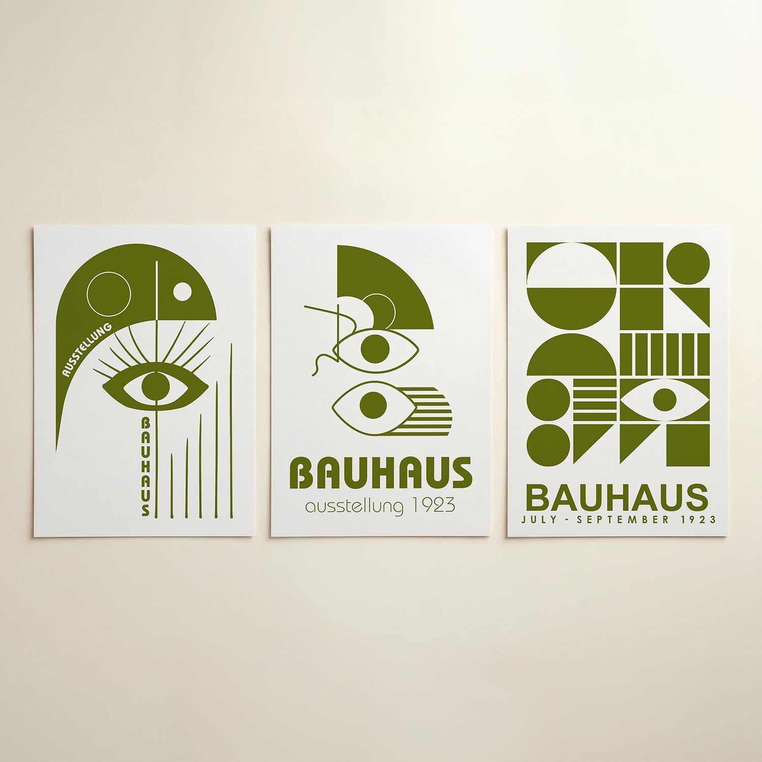 Oog en lijnen Posterset