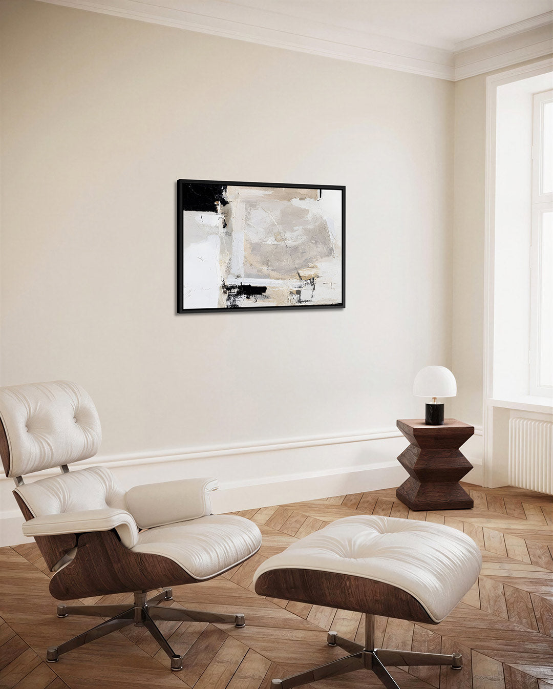 Neutrale compositie Kunstwerk