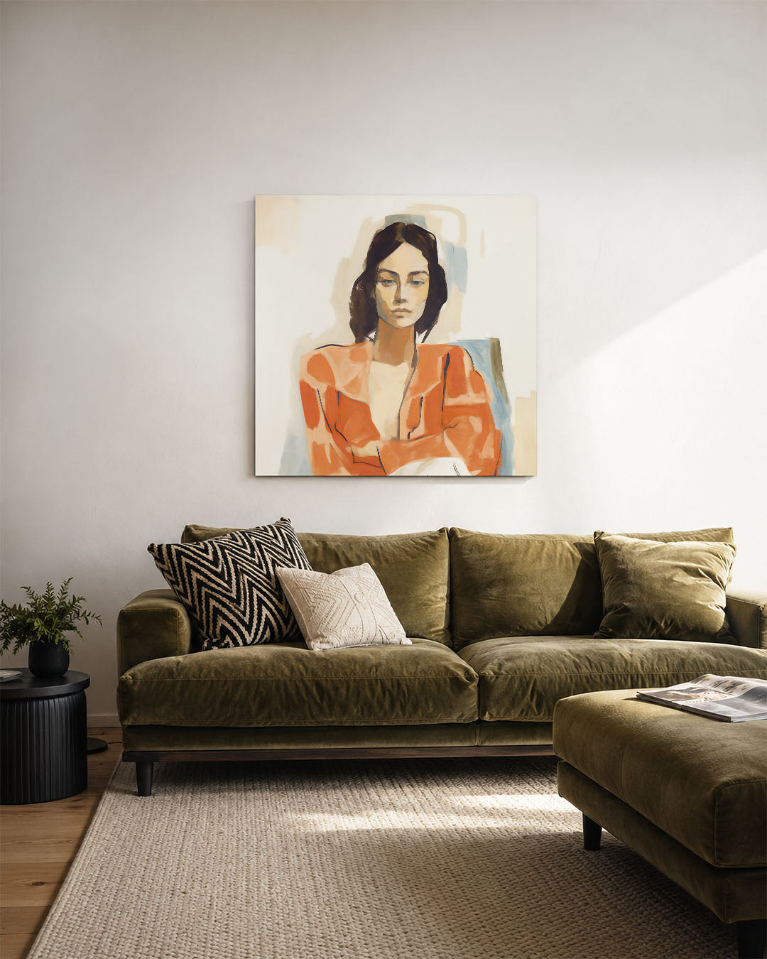 Portretstudie Kunstwerk