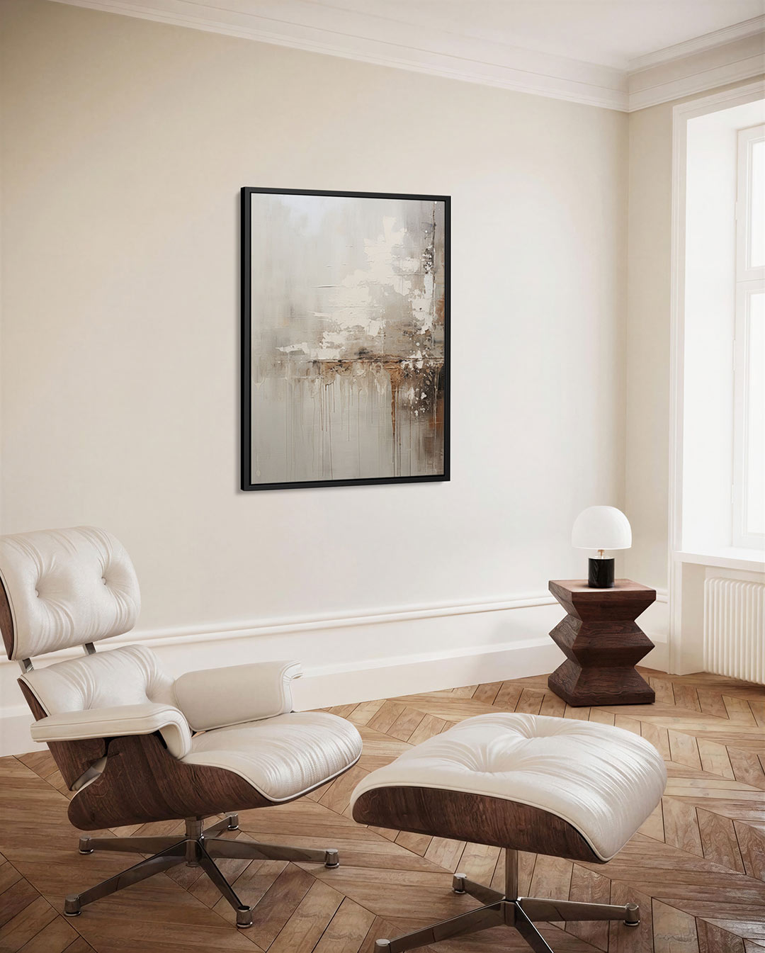 Gelaagde texturen Kunstwerk