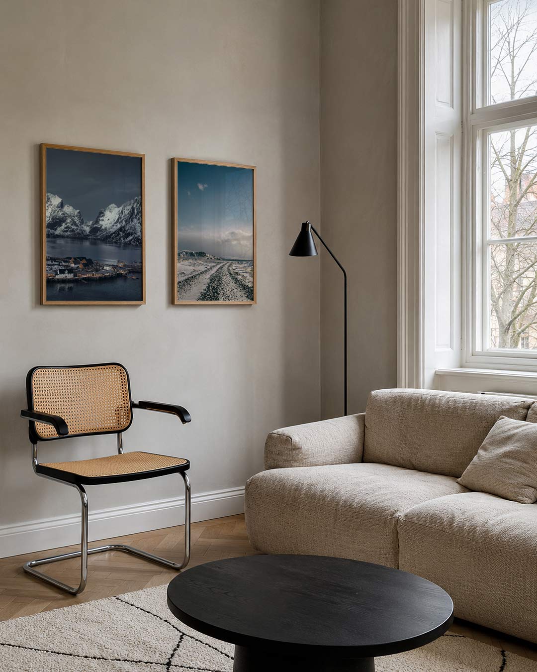 Bergen en water Posterset