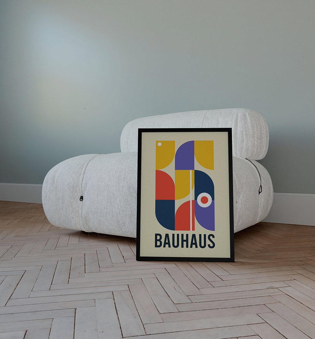 Vormen en vlakkenspel Poster