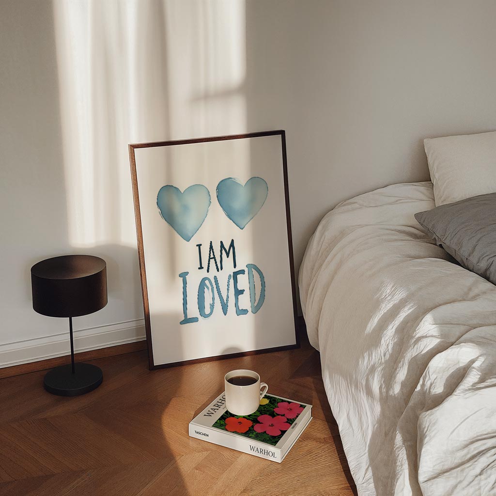 Liefdevolle Hartjes Poster-WallArtistic