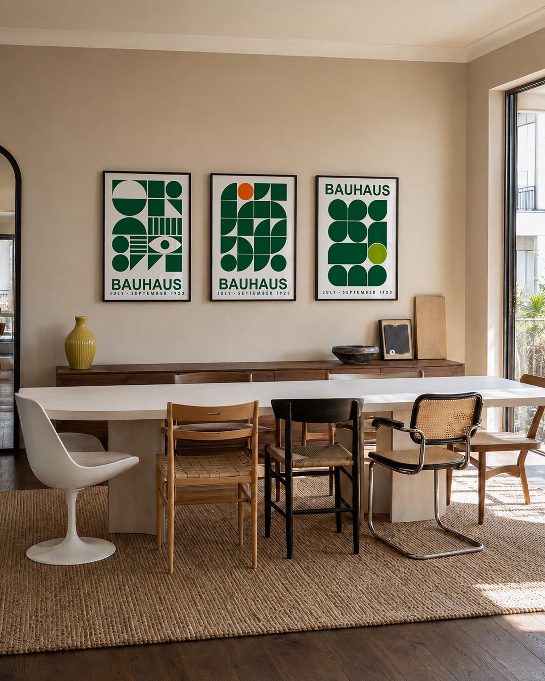 Vormen en vlakken Posterset