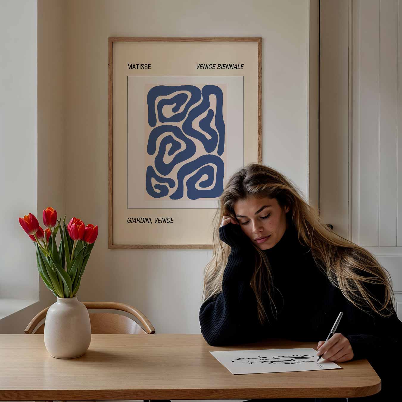 Moderne Matisse Giardini Poster-WallArtistic