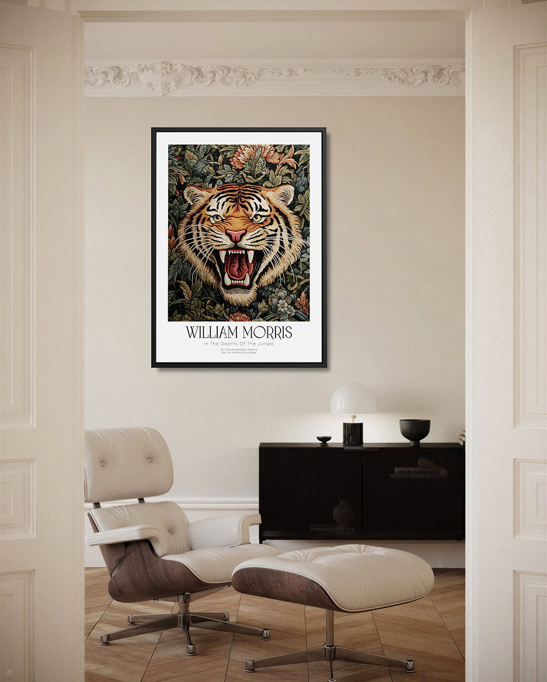Tijger in jungle Kunstwerk