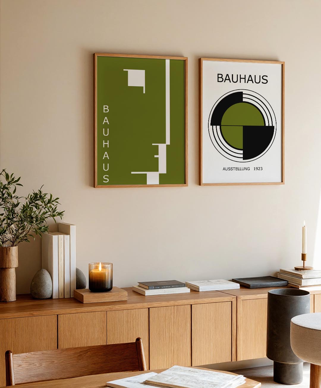 Vorm en lijnenspel Posterset