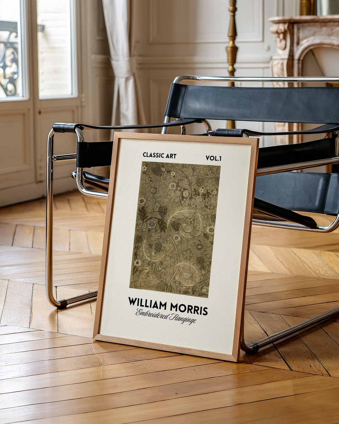 William Morris Embroidered Hanging Poster-WallArtistic
