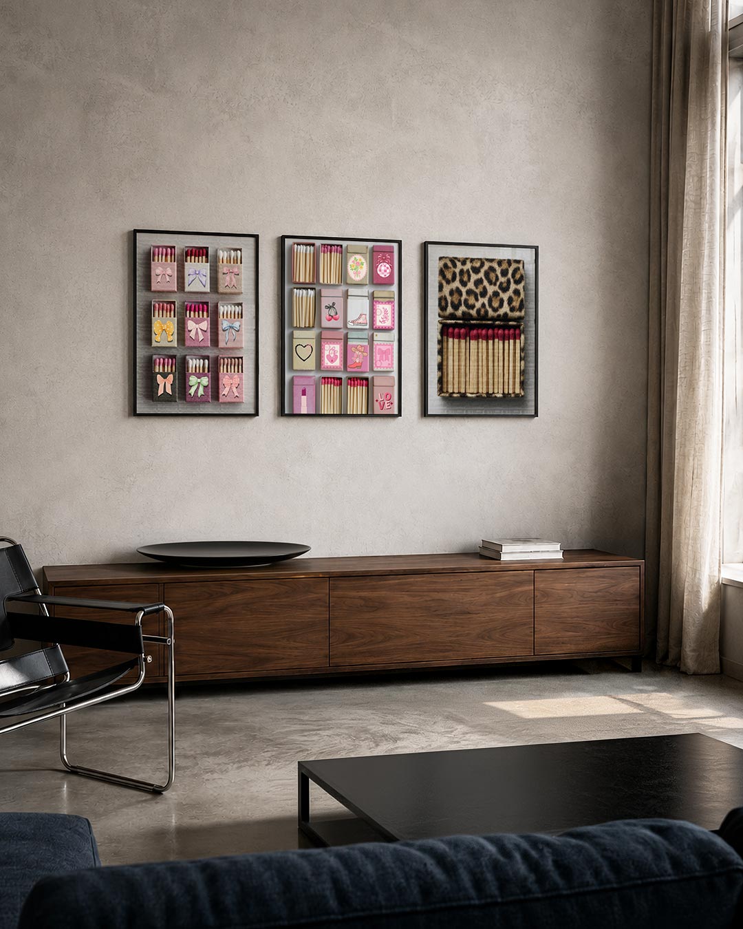 Strikjes en lucifers Posterset
