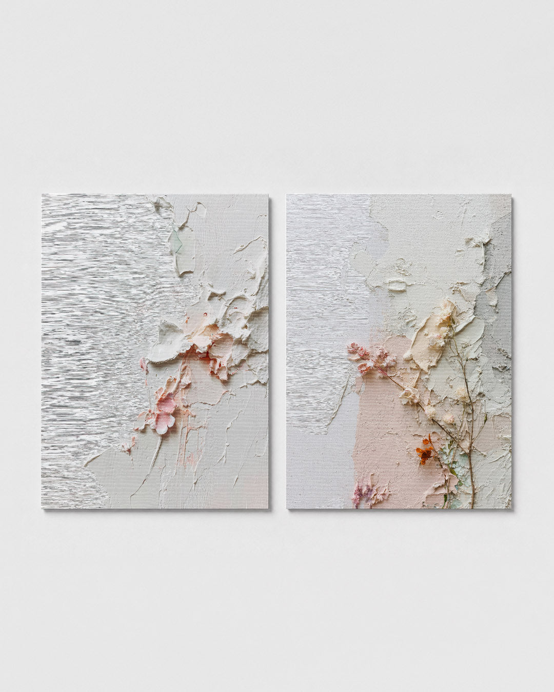 Textuur en pastel Posterset