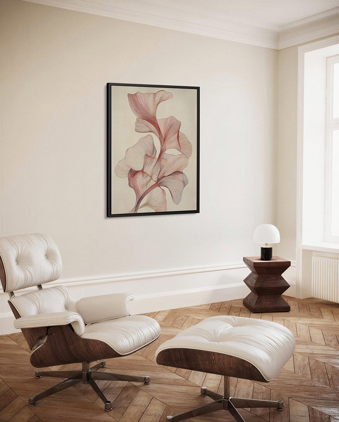 Organische lijnvormen Kunstwerk