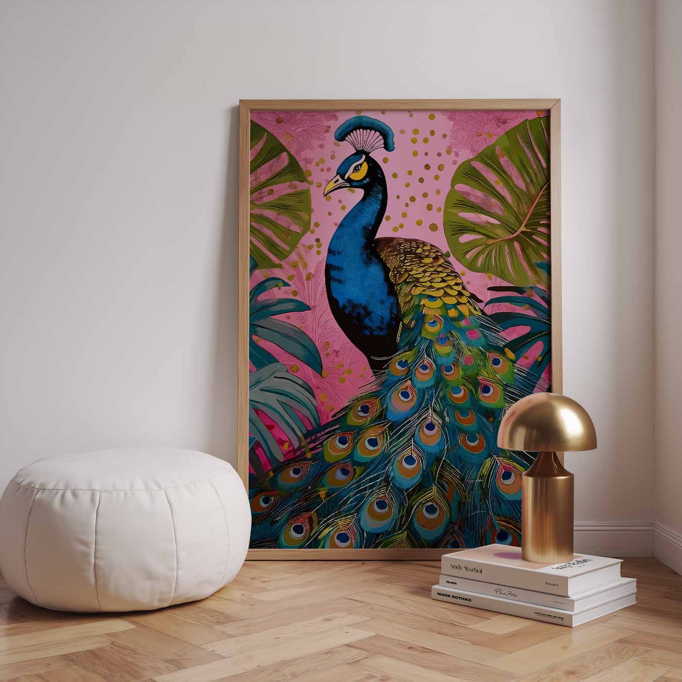 Prachtige Pauwen Poster-WallArtistic