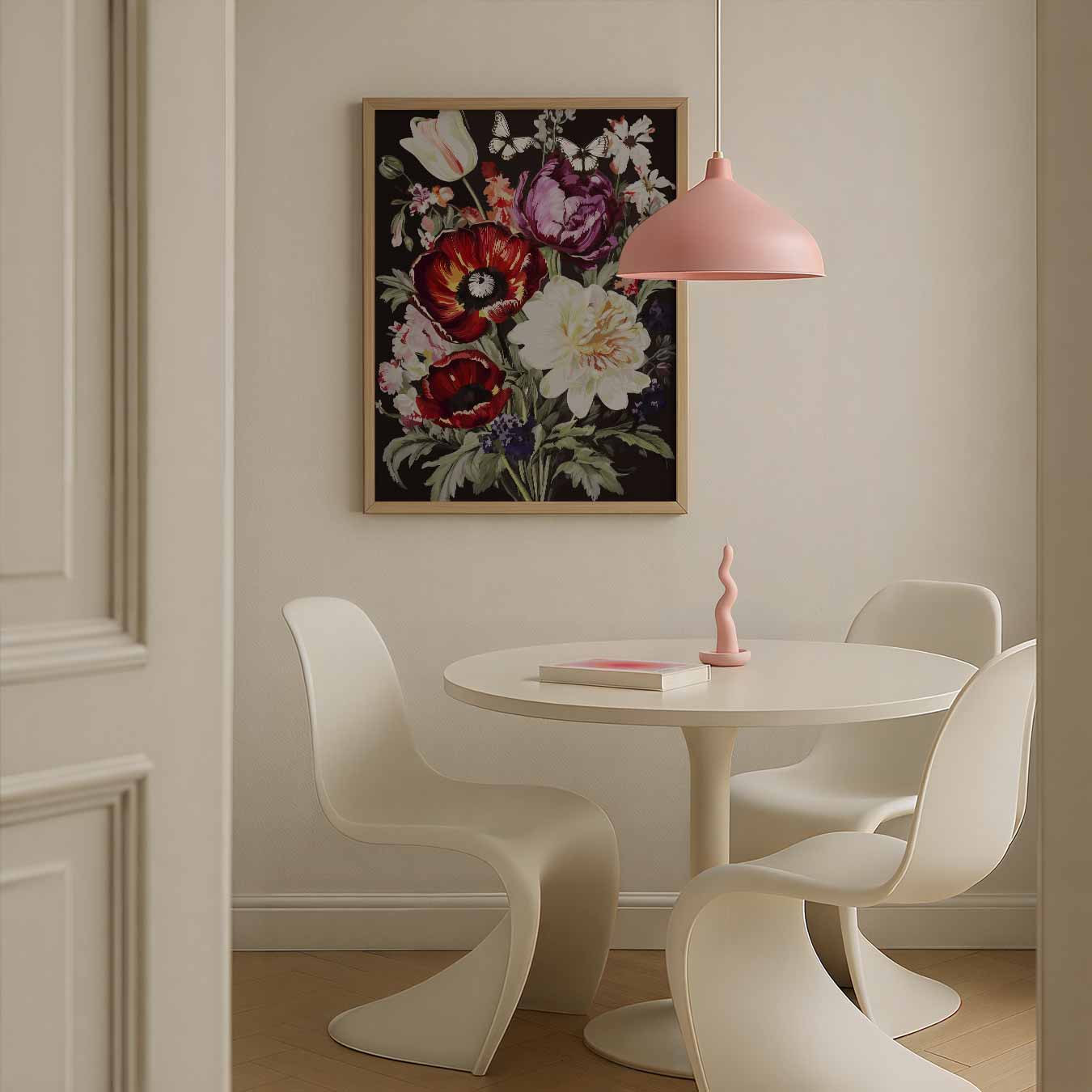 Romantische Bloemenpracht Poster-WallArtistic