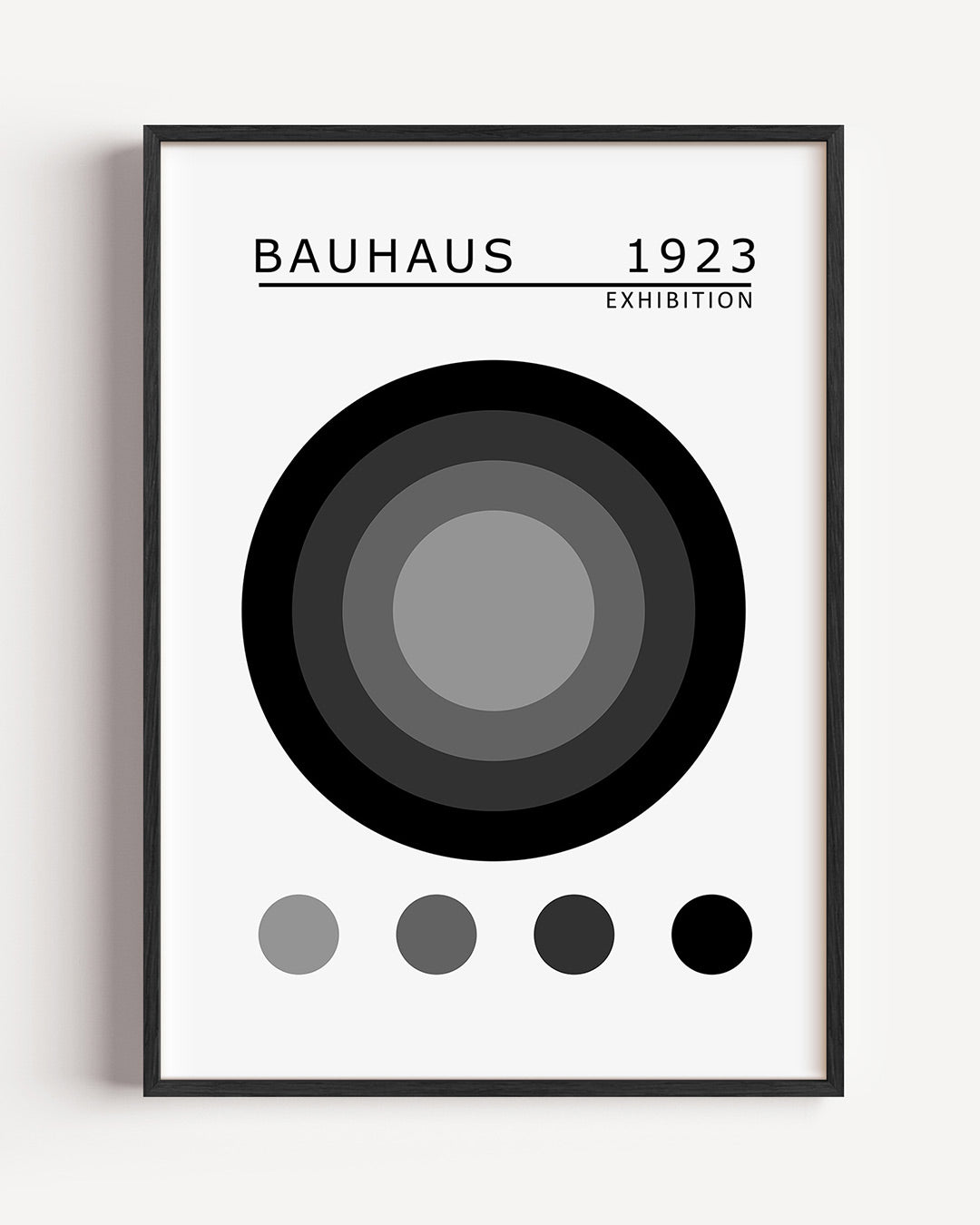 Cirkelstructuur Poster
