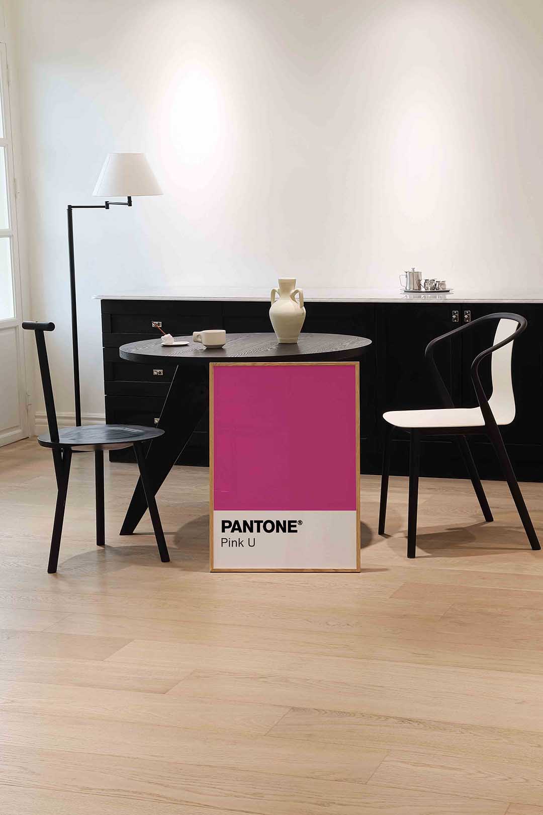 Pantone pink Poster