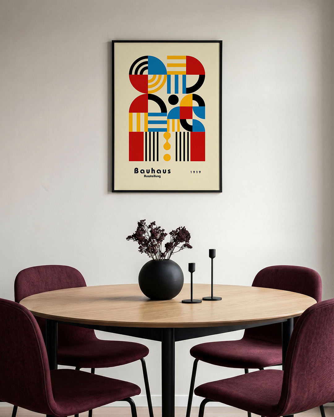 Vormen en vlakkenspel Poster