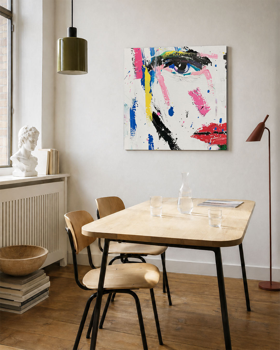 Kleurencompositie Kunstwerk