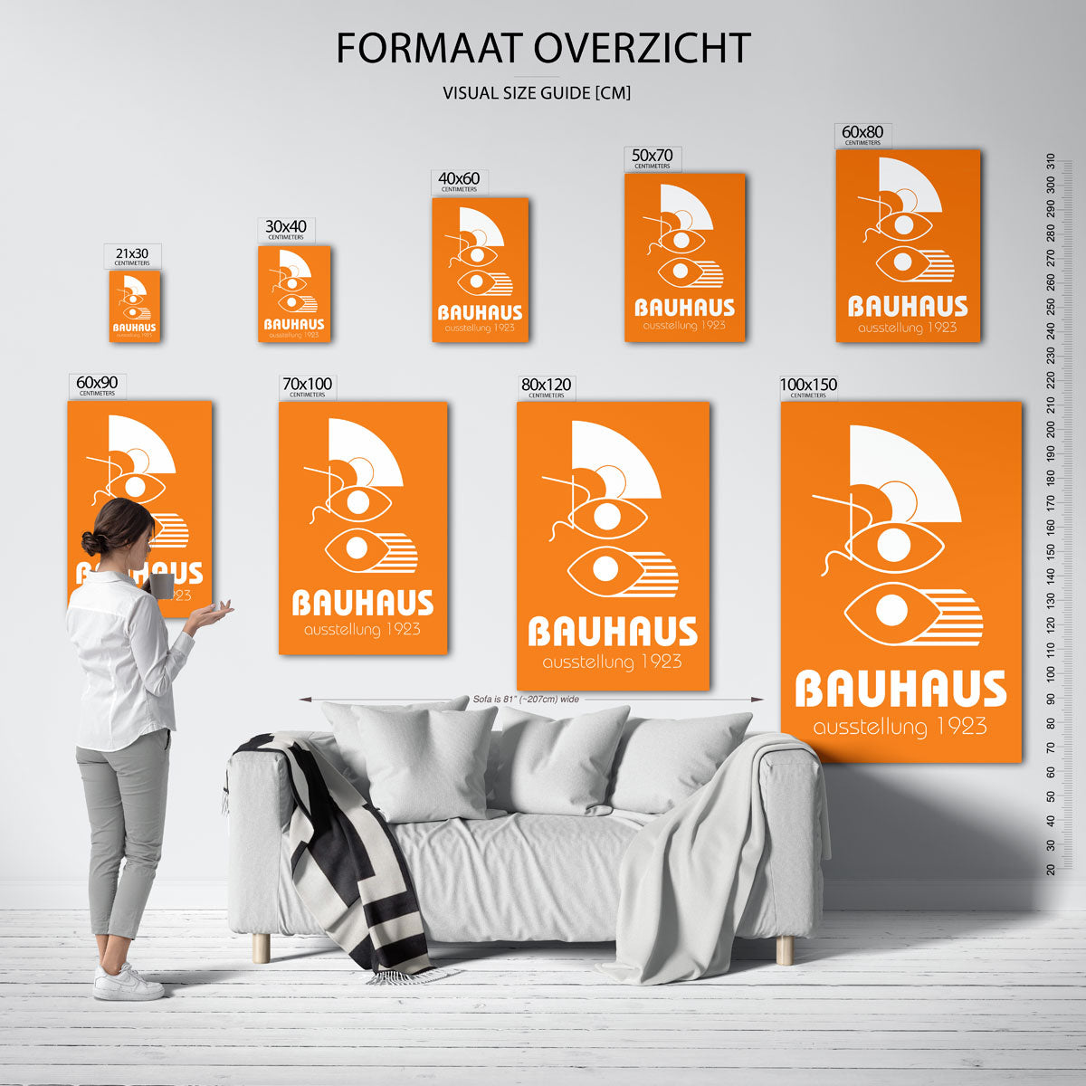 Vormen en vlakken Poster