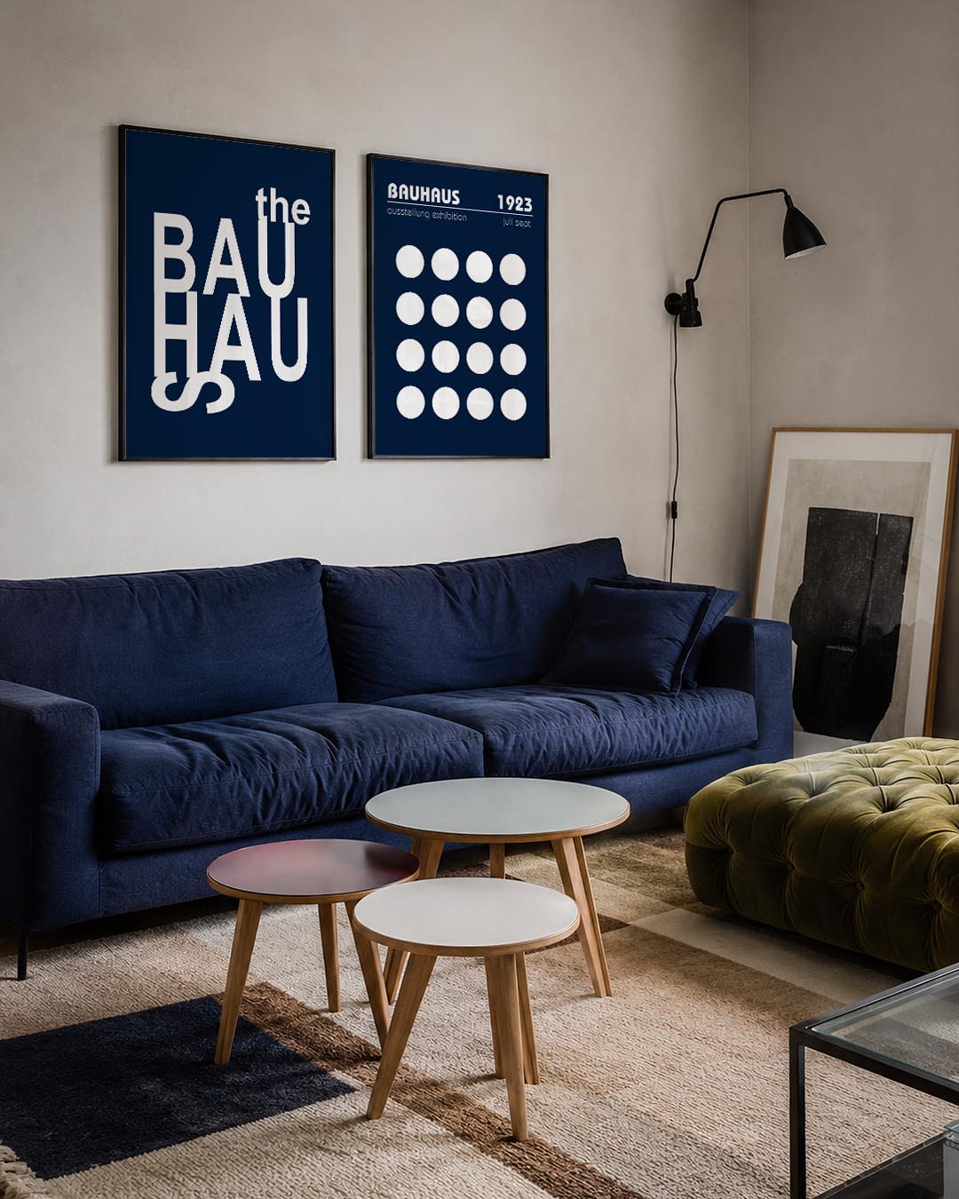 Typografisch spel Posterset