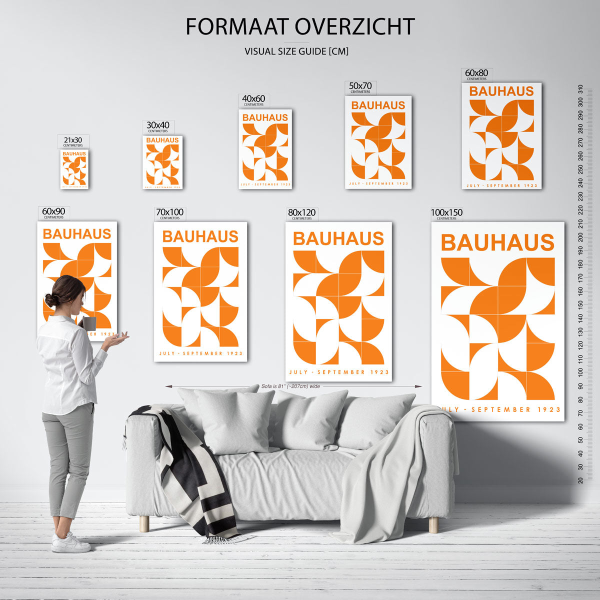 Vormen en vlakken Poster