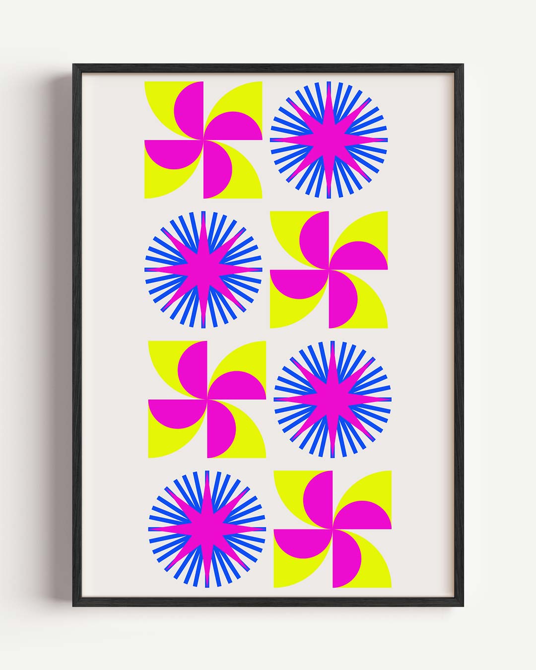 Retro Vibes Kunstposter-WallArtistic