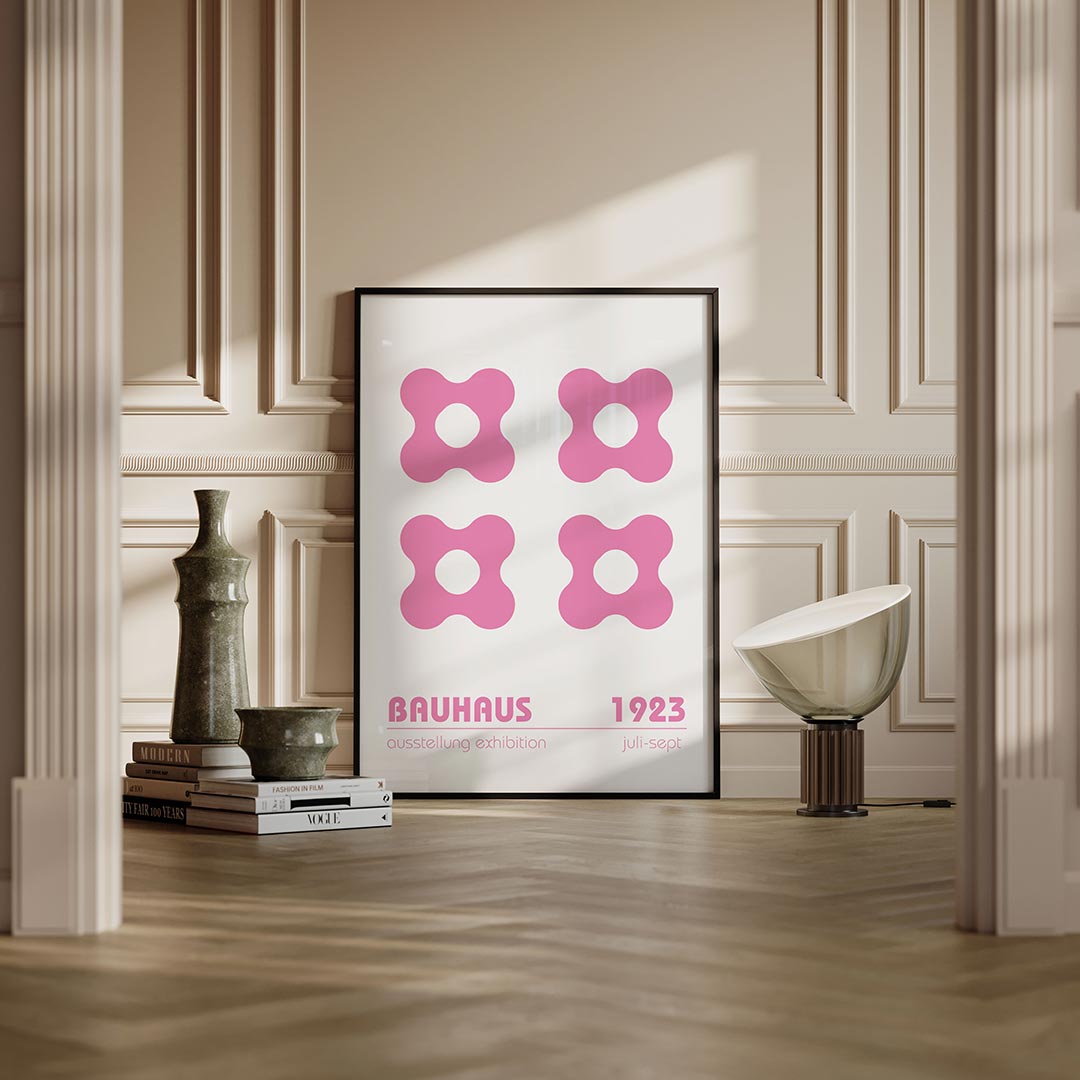 Vormritme en kleur Poster