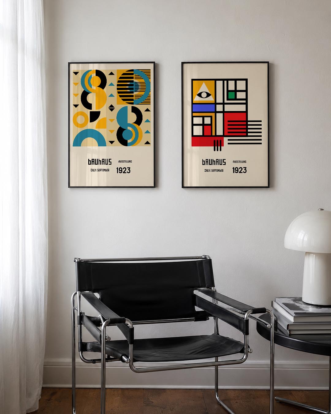 Vormen en vlakkenspel Posterset