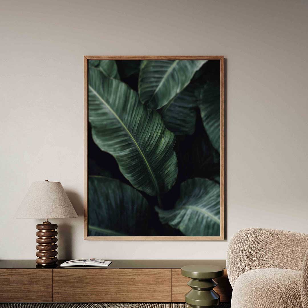 Groene bladeren Poster